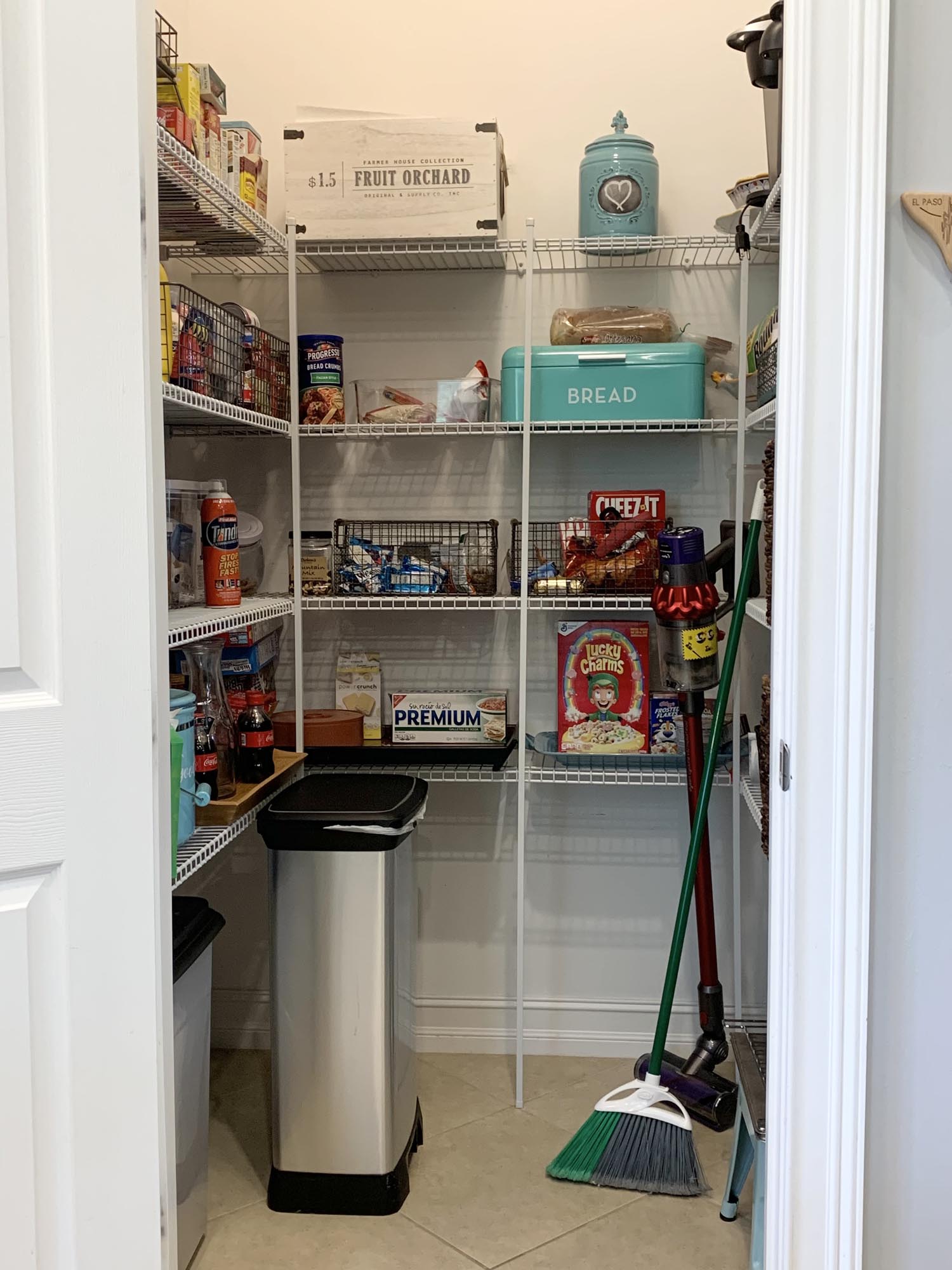 North Fort Myers Pantry Prior To Being Organized